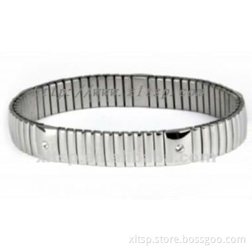 TS7 Fashional New Hot Silver Spring Titanium Bracelet 2012